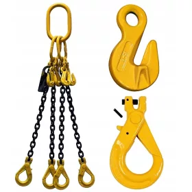 CHAIN SINGLE 4C 2.36T 3M biztonsági horgok + szikra