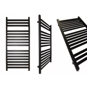    Hydro-Mat vizes fürdőszobai radiátor 430 W 530 x 970 mm fekete