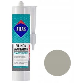   Szilikon tömítők, ragasztók -  Atlasz -egészségügyi szilikon rugalmas szürke 035