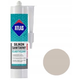   Szilikon tömítők, ragasztók -  Atlasz -egészségügyi szilikon rugalmas szürke 202