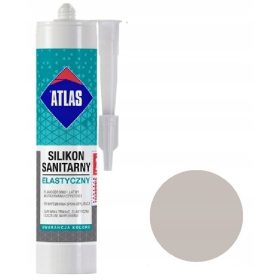   Szilikon tömítők, ragasztók -  Atlasz -egészségügyi szilikon rugalmas világosszürke 034