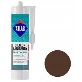   Szilikon tömítők, ragasztók -  Atlasz -egészségügyi szilikon rugalmas sötét híd.