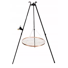   Faszenes grill - Nikmet állványrács, rozsdamentes acél rács, 80 cm