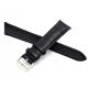  Óraszíj 22MM BLACK bőr krokodil