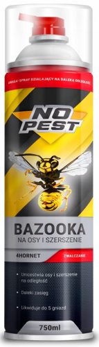  No Pest Bazooka spray darazsakra és darázsokra 750 ml