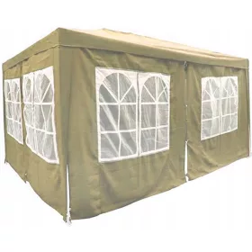   Kerti pavilon, sátrak - SÁTORKERT KERESKEDELMI PAVILON 3x4 m + 8 FAL