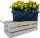  Virágcserép Dobozok földje 63 cm x 20 x 15,5 cm barna és bézs fa árnyalatai