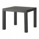  IKEA LACK asztal négyzet alakú asztal 55x55 cm FEKETE-BARNA