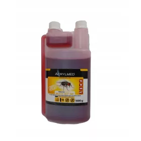    Akrilozott folyadék szúnyogok és legyek ellen 1,3 kg 1000 ml