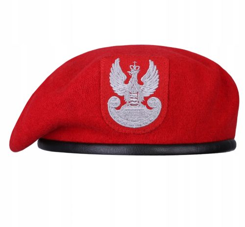 Vadászsapka, sapka - Lengyel Hadsereg Katonai BERET RED EAGLE 57-el