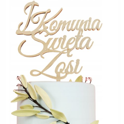  úrvacsorai TORTAFESZŐ NÉV DÍSZÍTÉSSEL FA ÁLDOZÁS