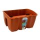  Prosperplast virágcserép 39,3 cm x 28 x 20 cm műanyag terrakotta
