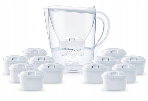 Aqualogis Harmony szűrőkanna 2,6 l, fehér
