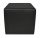 Pouf Cube lábtámasz öko bőr 35x35 fekete