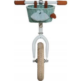   Kosár gyermek kerékpárokhoz és járművekhez - Mini kerékpáros kosár menta gyermekek számára