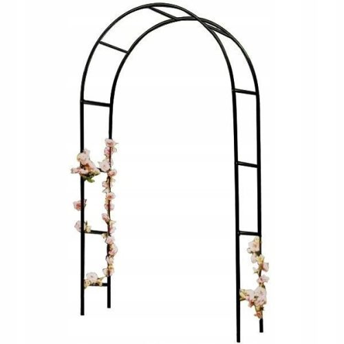 Pergola - Fém pergola a rózsahoz, virágok virág arch 240cm