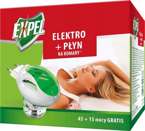  Expel electro + szúnyogriasztó 60 éjszaka