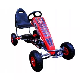   Gokart gyerekeknek - G5 GOKART PEDÁLLAL, FÚVÓS KEREKEKEL, KÉZIFÉKEL