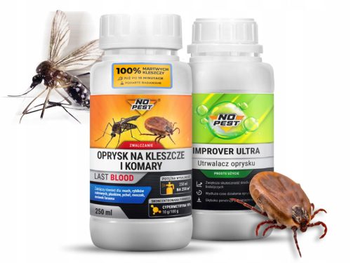  Folyadék kullancsok, szúnyogok, legyek ellen No-Pest 0,25 kg 250 ml