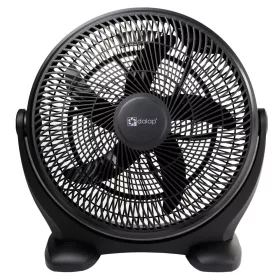   Fürdőszoba ventilátor - PADLÓVENTILÁTOR 41 cm DALAP MONO FEKETE PLAST