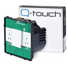   Egyérintéses kapcsoló, süllyesztett Qtouch fehér MECHANIZMUS PANELPANEL LED KAPCSOLÓHOZ