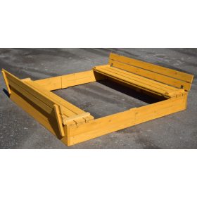   Kerti bútor - Sandbox 180x180 táblák vastagsága 25 mm festett