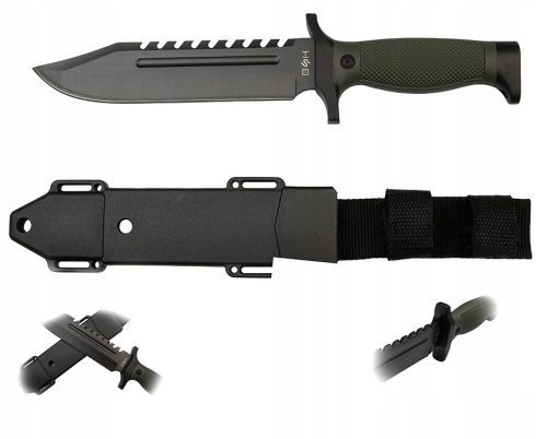 Kés, machete - KATONAI TÚLÉLÉSI RAMBO TAKTIKAI KÉS