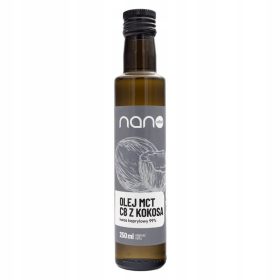MCT C8 kókuszolaj keto diéta Nanovital 250 ml