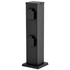    Négyzet alakú világítóoszlop Ledar (nincs) 39 cm fekete