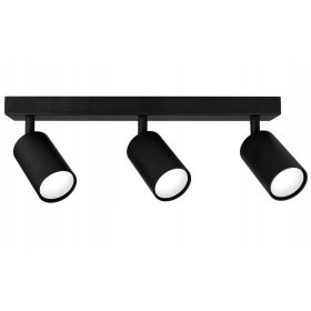    Mennyezeti lámpa, fali lámpa, falra szerelhető halogén lámpa, 3x GU10