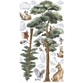   Gyermek falragaszok - Backwoods II matricák gyermekek számára a fák erdője