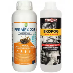   Rovarriasztó - Permex 22E öblítés szúnyogokhoz legyek + ecofog hordozó