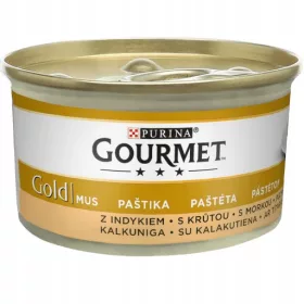   Konzerv macskáknak - Purina ínyenc aranyzene pulyka 12x85g -vel