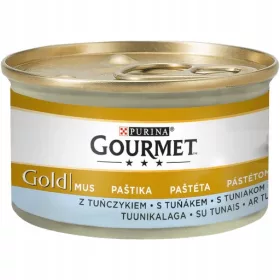   Konzerv macskáknak - Purina ínyenc aranyhab 12x85g tonhalmal
