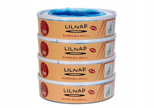 Pelenka kosár - LILNAP ANGELCARE PELENKA KOSÁRBETÉT 4 CSOMAG