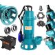 Kerti öntöző szivattyú - IBO búvárszivattyú 1500 W 24000 l/h