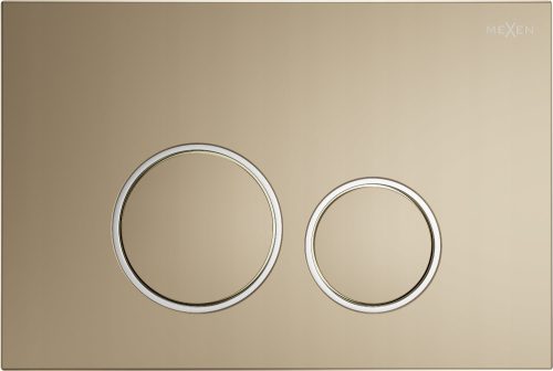 WC öblítő gomb - WC NAPO 05 GEBERIT UP100 arany arany