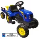  Traktor Agat 3001 pedálos traktor pótkocsival