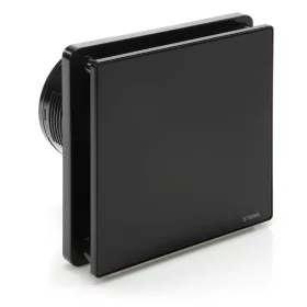  Fürdőszoba ventilátor - STERR - Fekete fürdőszobai ventilátor időzítő