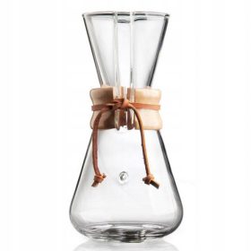   Kávé, teafőző - Chemex Classic kávéfőző kancsó, 450 ml, 3 csésze