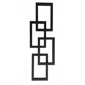  Vízfürdő radiátor Scarlet 453 W 360 x 1110 mm fekete