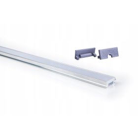 Vízálló LED -profil a fürdőszobához 2m + 2 dugó