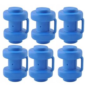   A trambulin külső és belső hálójának oszlopának vége Etrambulinok, fekete