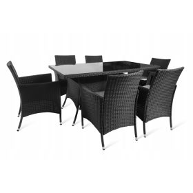 Kerti asztal, fotel - Kerti bútorok asztali székkészlete