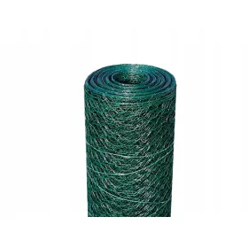   Kerítés háló, drótfonat - SZÁNYÍTÓHÁLÓ madárház 20x20mm/1,50m GREEN