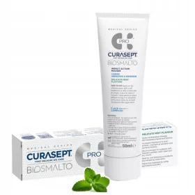   Fogkrém gyerekeknek - CuraSept Biosmalto Mousse Mousse Regeneration of Magel menta