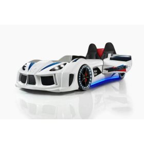   Egyszemélyes ágy gyerekeknek - Ágyautó egy gyermek számára GT verseny olcsóbb