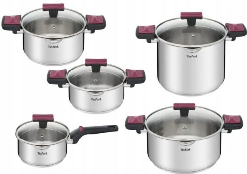 Edénykészletek - Cook & Clip Pots A fedél indukciója 10E