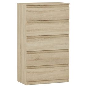 Mobene R-5 komód 70 x 40 x 121 cm sonoma tölgy matt