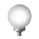  Solar Solar LAMP Milky WHITE BALL 30cm 4 LED